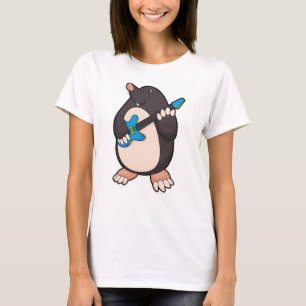 Musik mit Gitarre T-Shirt