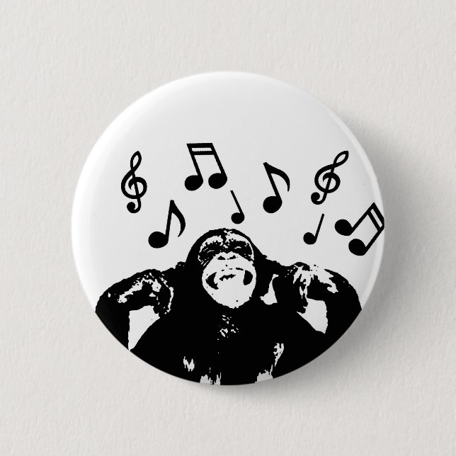 Musik monkeymonkey button (Vorderseite)