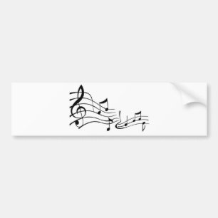 Musik ,(Music) Autoaufkleber