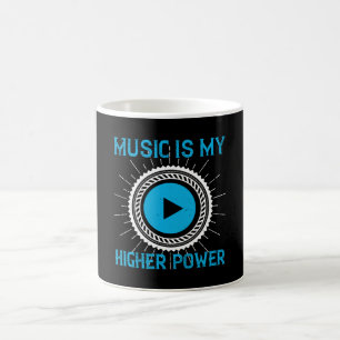Musik - Musik ist meine höhere Macht Kaffeetasse