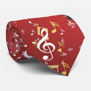 Musik, musikalisch, Note, weiß, Melodie, Notenschl Krawatte
