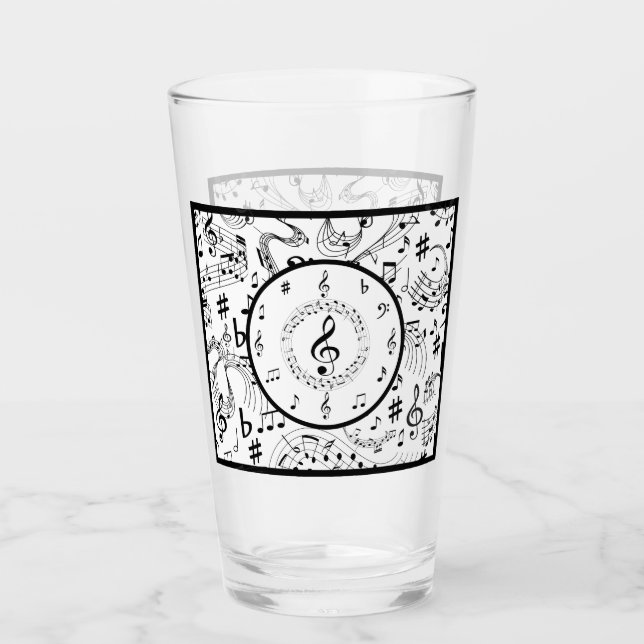 Musik, Musikhinweise Glas (Vorderseite)