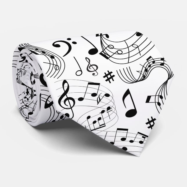 Musik, Musikhinweise Krawatte (Gerollt)