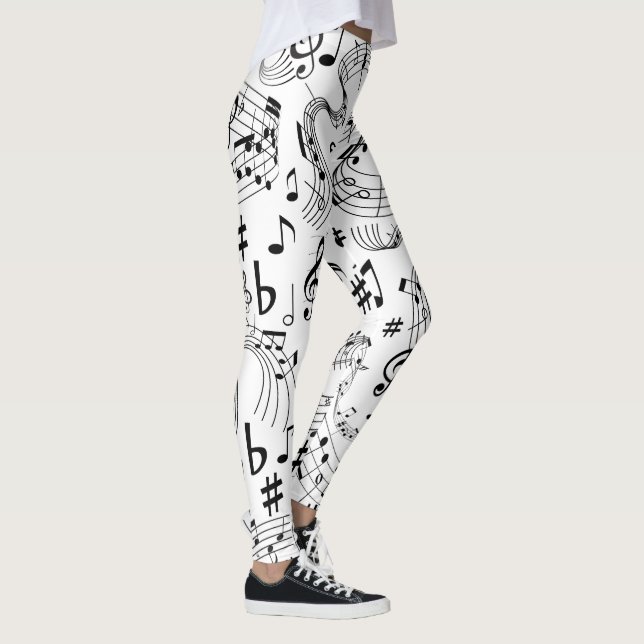 Musik, Musikhinweise Leggings (Rechts)