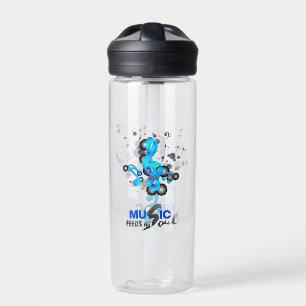 Musik nährt meine Seele Trinkflasche
