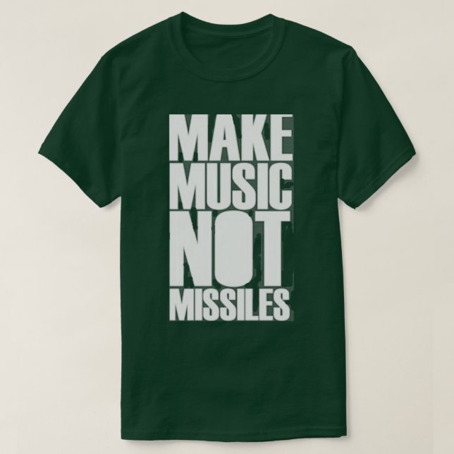 MUSIK NICHT FEHLER MACHEN T-Shirt (Design vorne)
