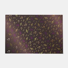 Musik, Note, Clemente, Band, Symbol, glänzend, ele Fußmatte