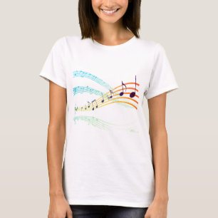 Musik, Noten, Klon T-Shirt