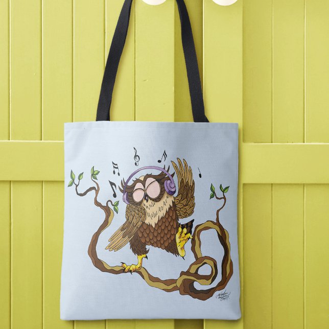 Musik Owl Tasche (Von Creator hochgeladen)