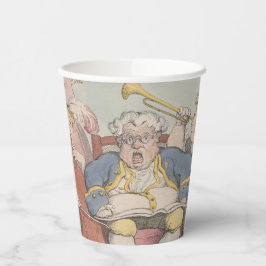 Musik - Papiergruppen Größe 236 ml Paper Cup Pappbecher