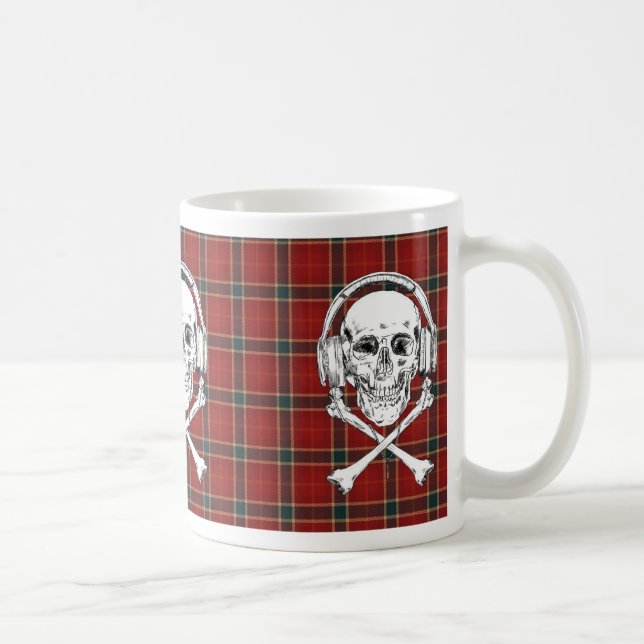 Musik-Piraterie ist ein Verbrechen Kaffeetasse (Rechts)