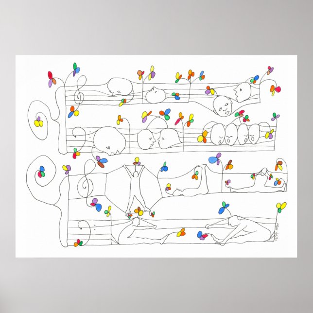 Musik Poster (Vorne)