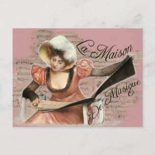 Musik Postkarte