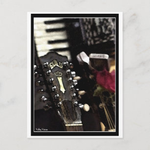 Musik Postkarte