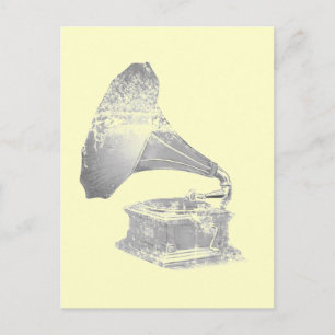 Musik Postkarte