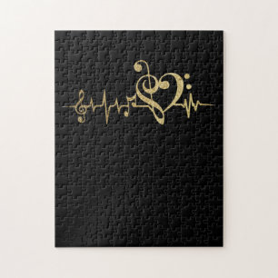 Musik Puls Notes Clef Heartbeat