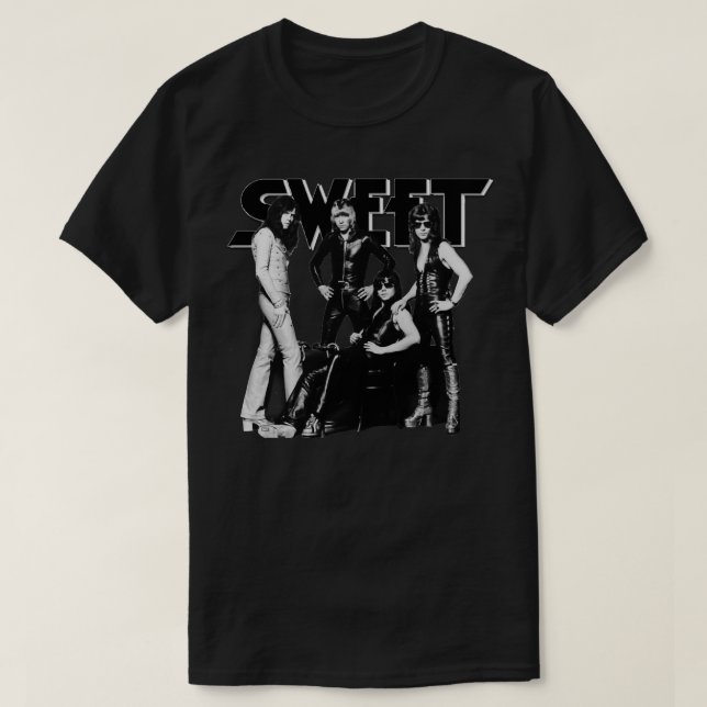 Musik Retro Die süße Band lustige Grafik Geschenk T-Shirt (Design vorne)