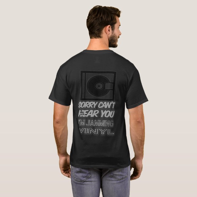 Musik Retro Vinyl Platten Klassisches Rock Lives T-Shirt (Schwarz voll)