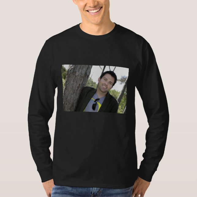 Musik Ryans Kelly - langes Hülsen-Schwarzes - T-Shirt (Vorderseite)