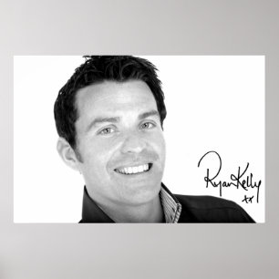 Musik Ryans Kelly - Plakat "unterzeichnet" -
