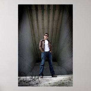 Musik Ryans Kelly - Plakat "unterzeichnete" -