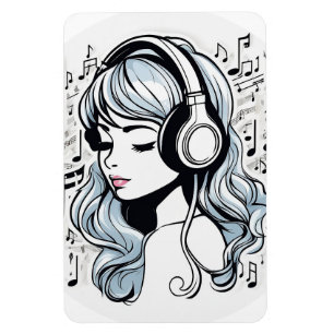 Musik schafft Glück Magnet