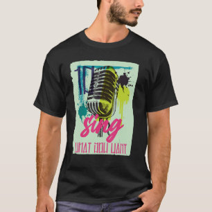 Musik singen Mikrofon 1 T-Shirt