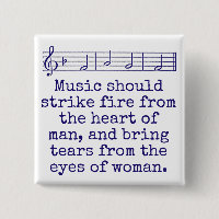 Musik sollte Feuer aus dem Herzen schlagen - Musik