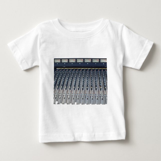 Musik soundboard Sound-Kartenmischer Baby T-shirt (Vorderseite)