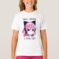 Musik, Spiele und Katzen | Anime Girl
