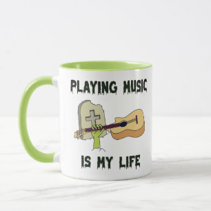 Musik spielen ist mein Leben Tasse