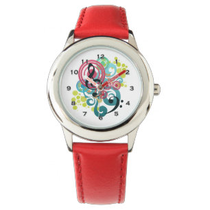 Musik-Strudel-Kinderuhr Armbanduhr