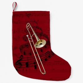 Musik-Strumpf des Trombone (Inhalt) Kleiner Weihnachtsstrumpf