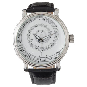 Musik Swirl Watch Armbanduhr