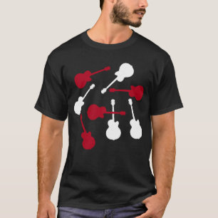 Musik-T-Gitarren T-Shirt