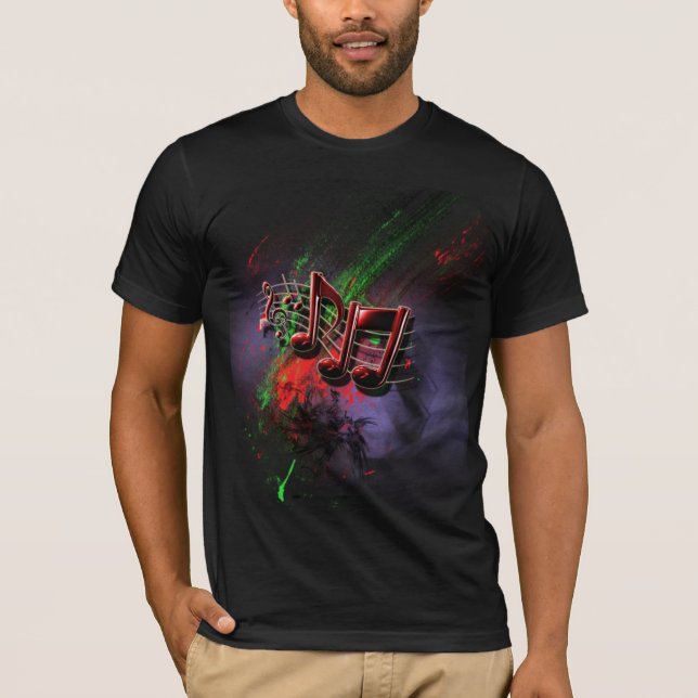 Musik T-Shirt (Vorderseite)
