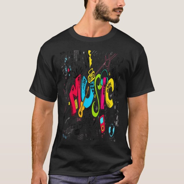 Musik T-Shirt (Vorderseite)