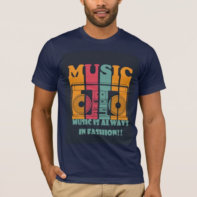 Musik T-Shirt (Vorderseite)