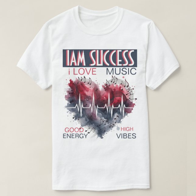 MUSIK T-Shirt (Design vorne)