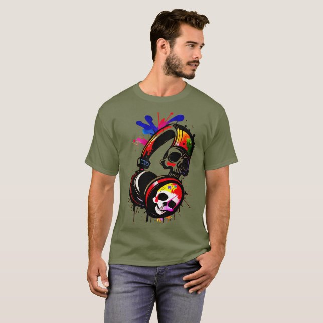 Musik-T-Shirts T-Shirt (Vorne ganz)