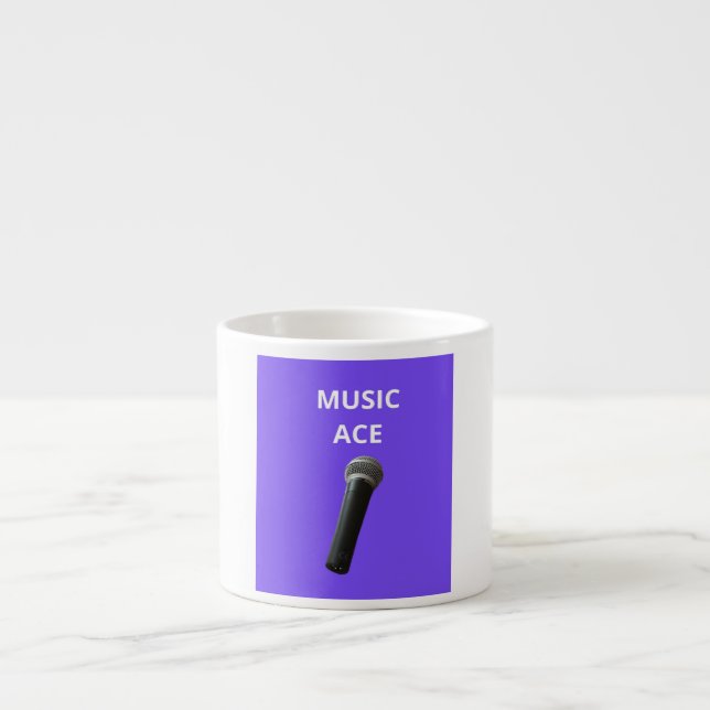 Musik-Tasse Espressotasse (Vorderseite)