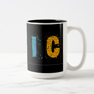 Musik-Tasse Zweifarbige Tasse