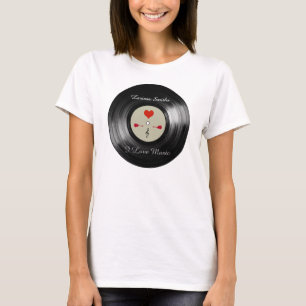 Musik-Tee für sie T-Shirt