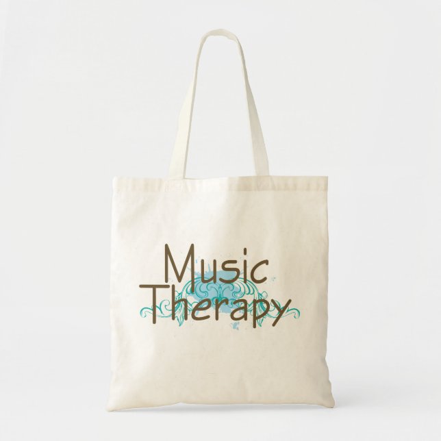 Musik-Therapie-Geschenk Tragetasche (Vorne)