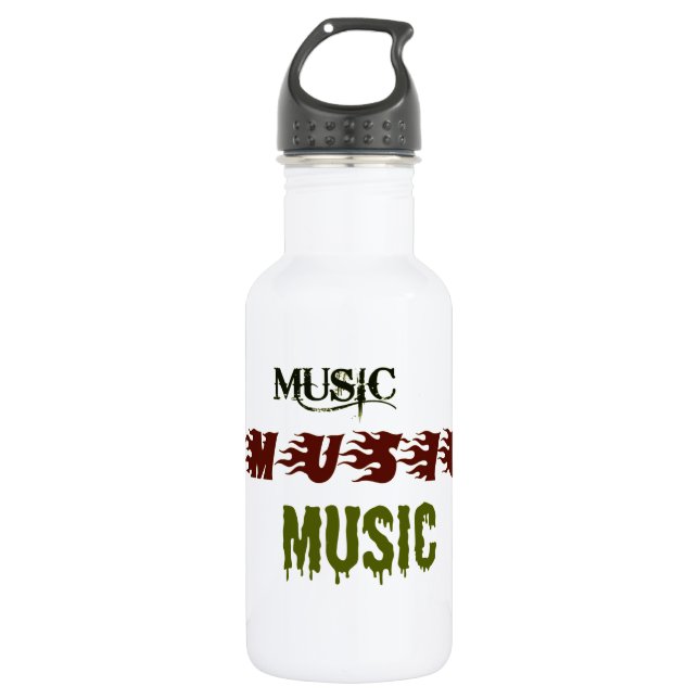 Musik Trinkflasche (Vorderseite)