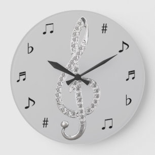 Musik-Uhr Große Wanduhr