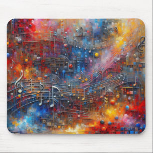 MUSIK UND FARBE MOUSEPAD