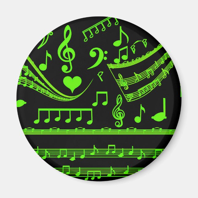 Musik und ich, in Green_ Magnet (Vorne)