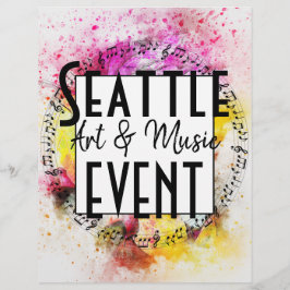 Musik und Kunst Flyer