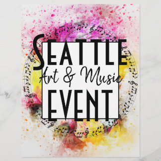 Musik und Kunst Flyer